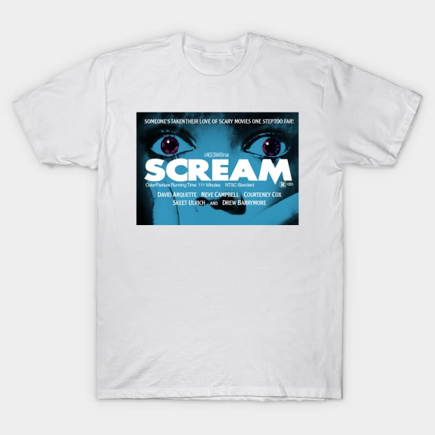 Scream VHS T-Shirt by simon_maggots